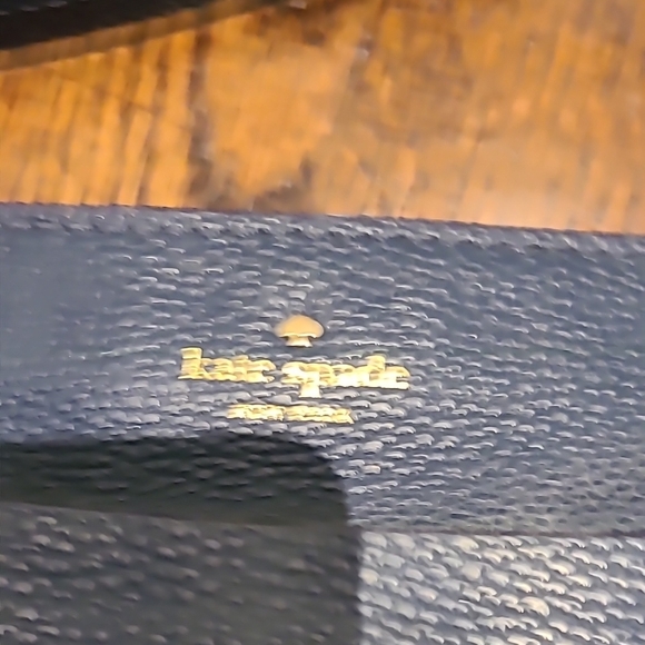 Kate Spade Navy Leather "Orchard Street - Small Hemsley" Crossbody Bag - Picture 4 of 16